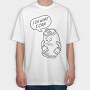 Can Pun Joke Nc, Tricou Oversize Barbati (Unisex)