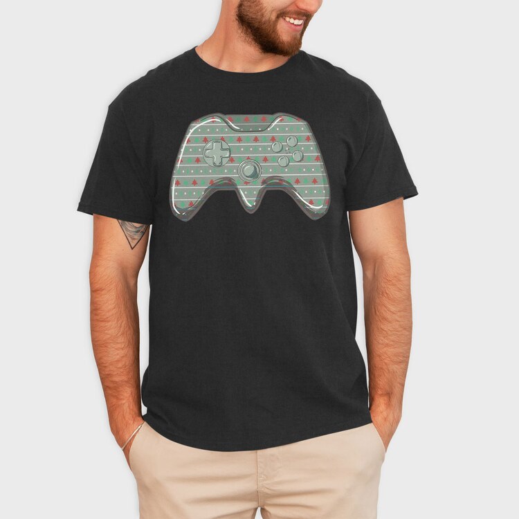 Controller Christmas, Tricou Barbati (Unisex)