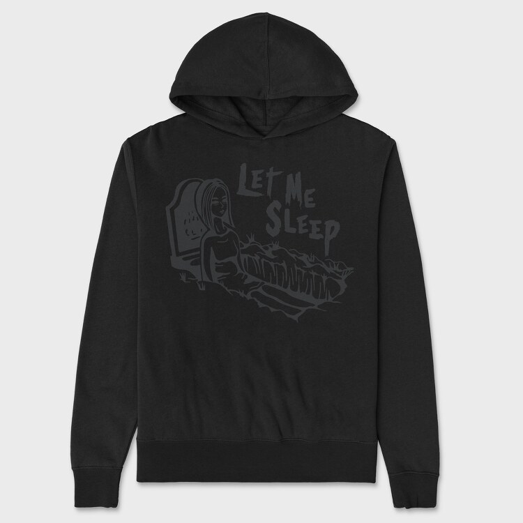 Let Me Sleep, Hanorac Oversize Barbati (Unisex)