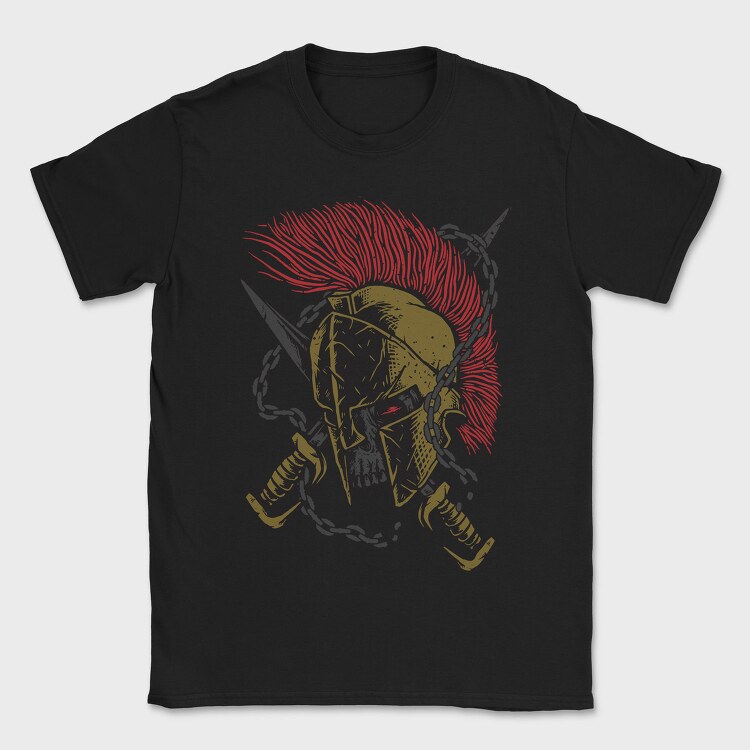 Spartan Warrior 1, Tricou Barbati (Unisex)