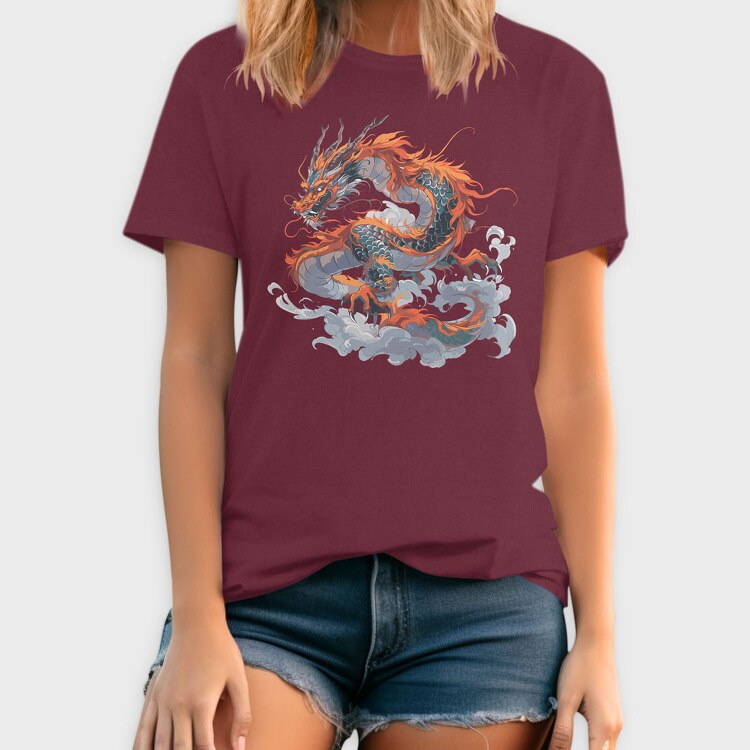 Dragon Chinese, Tricou Barbati (Unisex)