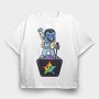 Rockstar Vibe, Tricou Oversize Barbati (Unisex)