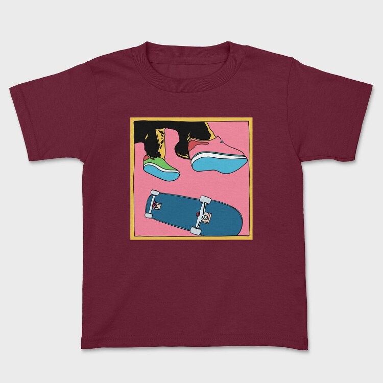 Skate Shoe Vibe, Tricou Copii