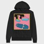 Skate Shoe Vibe, Hanorac Oversize Barbati (Unisex)