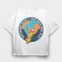 Skate Society Vibes, Tricou Oversize Barbati (Unisex)