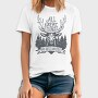 All Great Things Are Wild and Free 2, Tricou Barbati (Unisex)