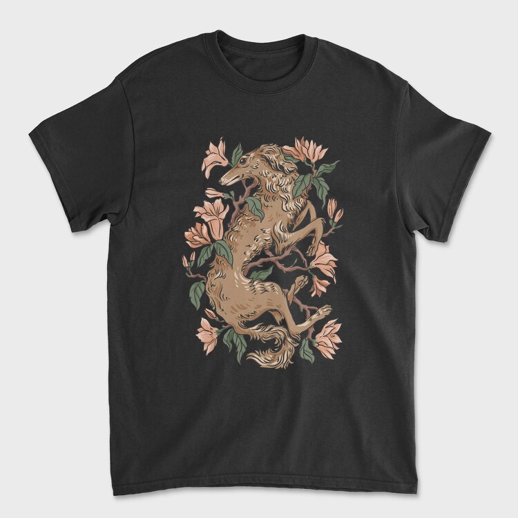 Grey Hound Magnolia, Tricou Barbati (Unisex)