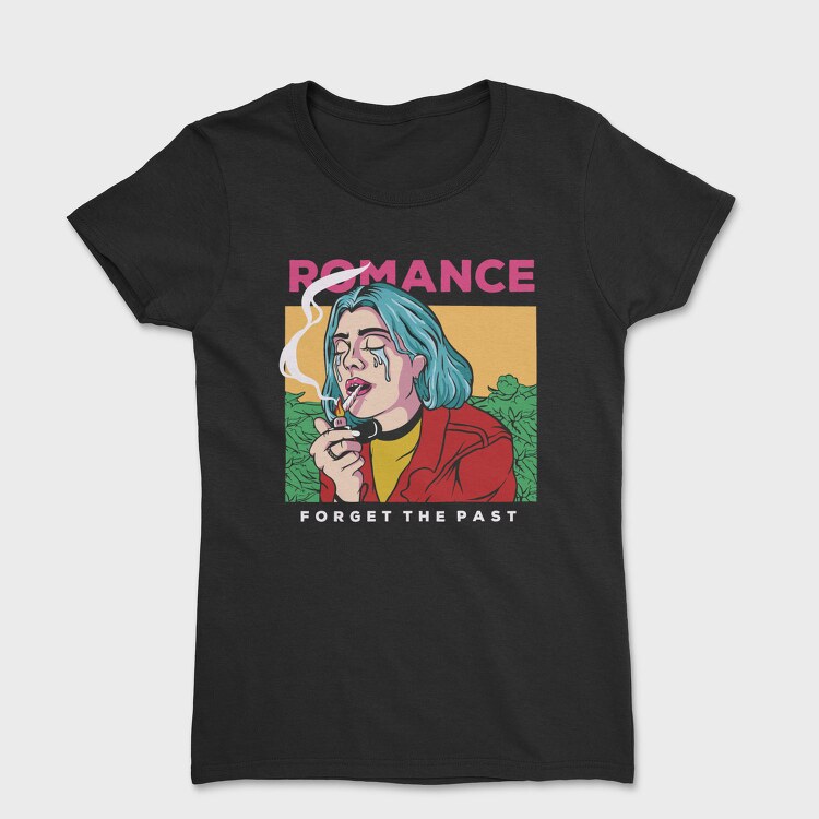 Romantic Smoke Escape, Tricou Femei