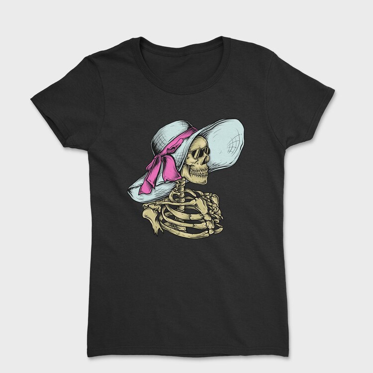 Skull Pirate Chic, Tricou Femei