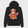 Cat Ukelele, Hanorac Oversize Barbati (Unisex)