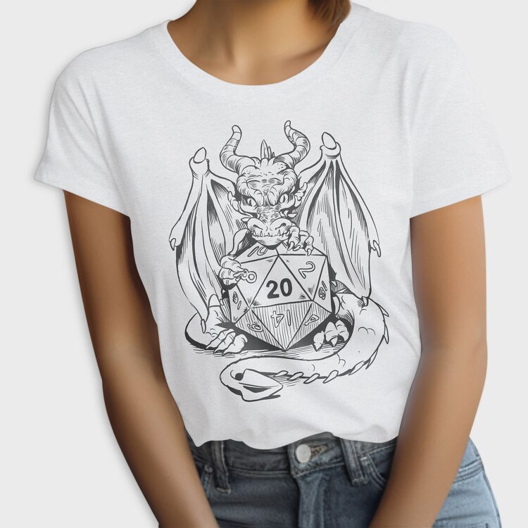 Dragon Dungeons Dice, Tricou Femei
