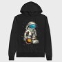 Spacewalker Moonwalk, Hanorac Oversize Barbati (Unisex)