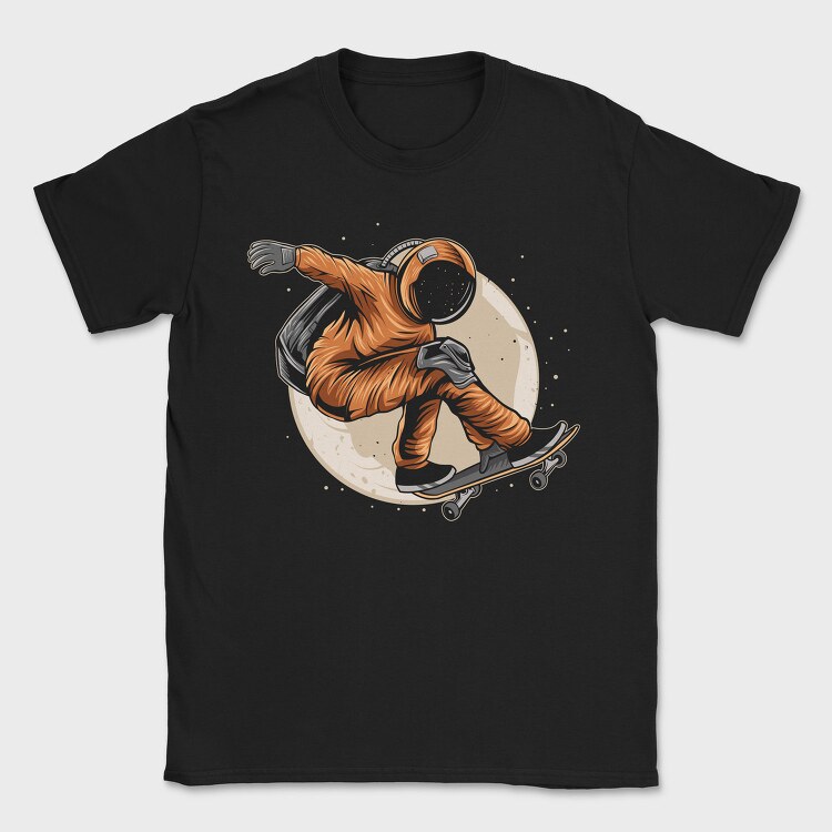 Space Skater 1, Tricou Barbati (Unisex)