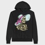 Skull Pirate Chic, Hanorac Oversize Barbati (Unisex)