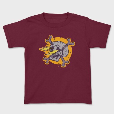 Skull Lightning Strike, Tricou Copii