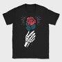 Skeleton Rose, Tricou Barbati (Unisex)