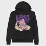 Skeleton Love Vibes, Hanorac Oversize Barbati (Unisex)