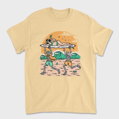 Skeletons Beach Party, Tricou Barbati (Unisex)