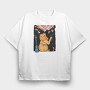 Smoke Lion Vibes, Tricou Oversize Barbati (Unisex)