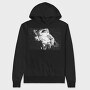 Space Cadet Escape, Hanorac Oversize Barbati (Unisex)