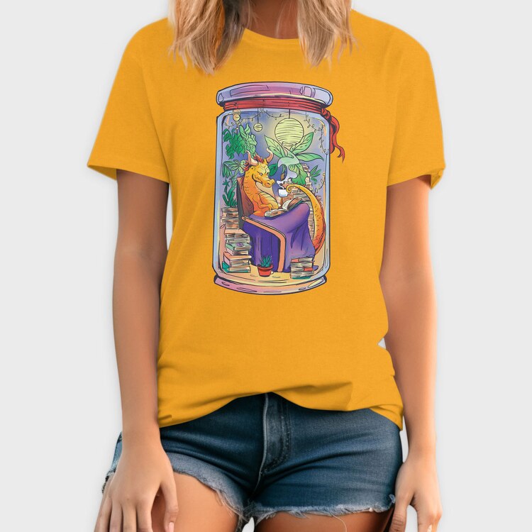 Dragon Jar Chill Book, Tricou Barbati (Unisex)