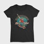 Skateboarding Skeleton, Tricou Femei