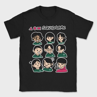 Squad Squad Game, Tricou Barbati (Unisex)