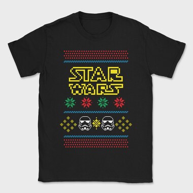 Star Wars Festive Sweater, Tricou Barbati (Unisex)