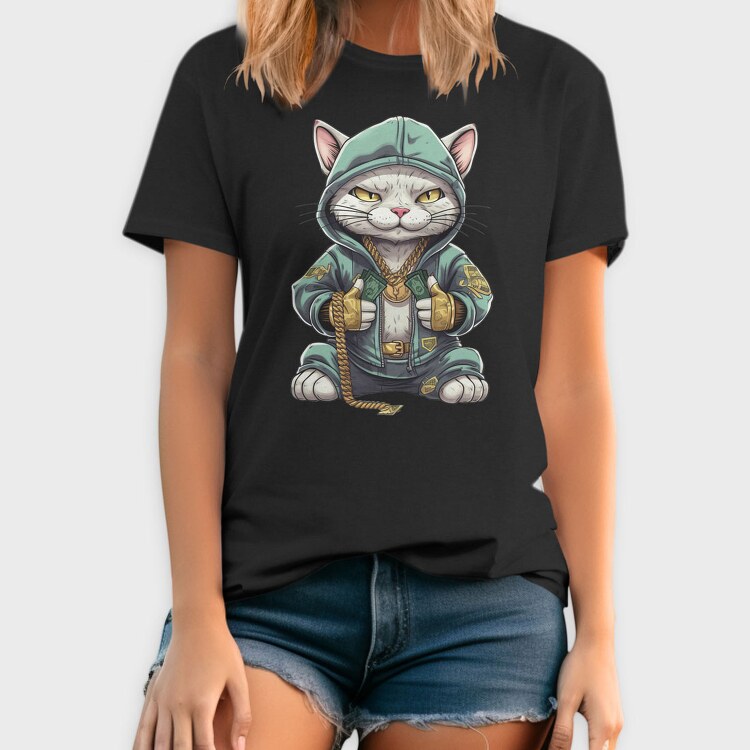 Hiphop Cat, Tricou Barbati (Unisex)