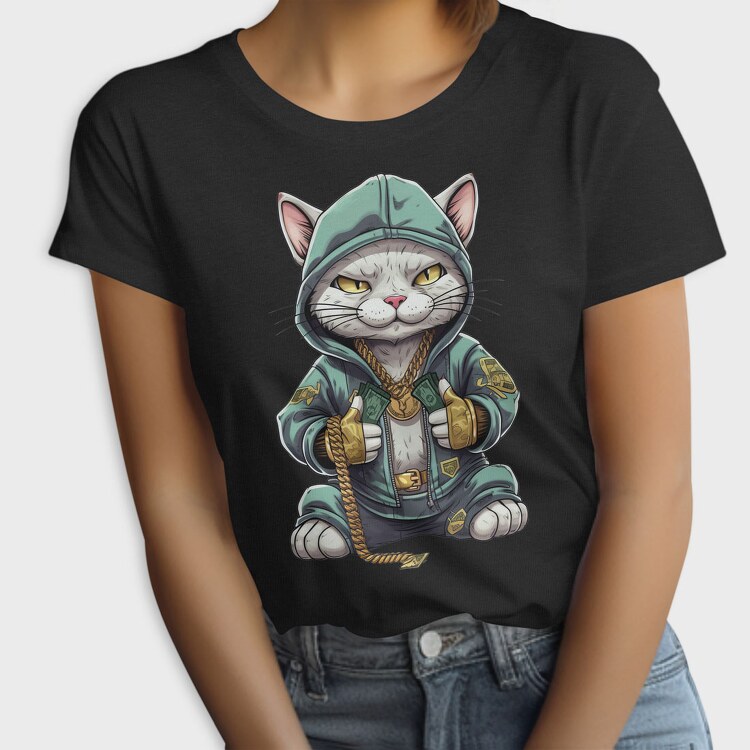 Hiphop Cat, Tricou Femei