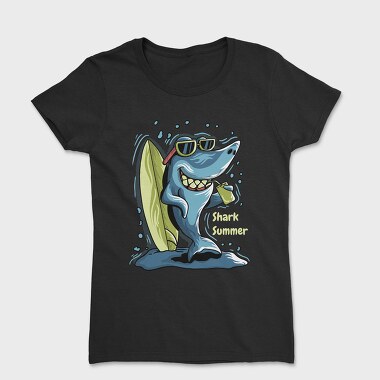 Shark Summer Surf, Tricou Femei