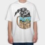 Space Camp Dreams, Tricou Oversize Barbati (Unisex)