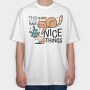Can T Have Nice Things Cat, Tricou Oversize Barbati (Unisex)