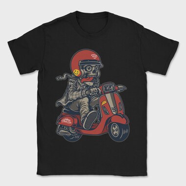 Scooter Never Die, Tricou Barbati (Unisex)