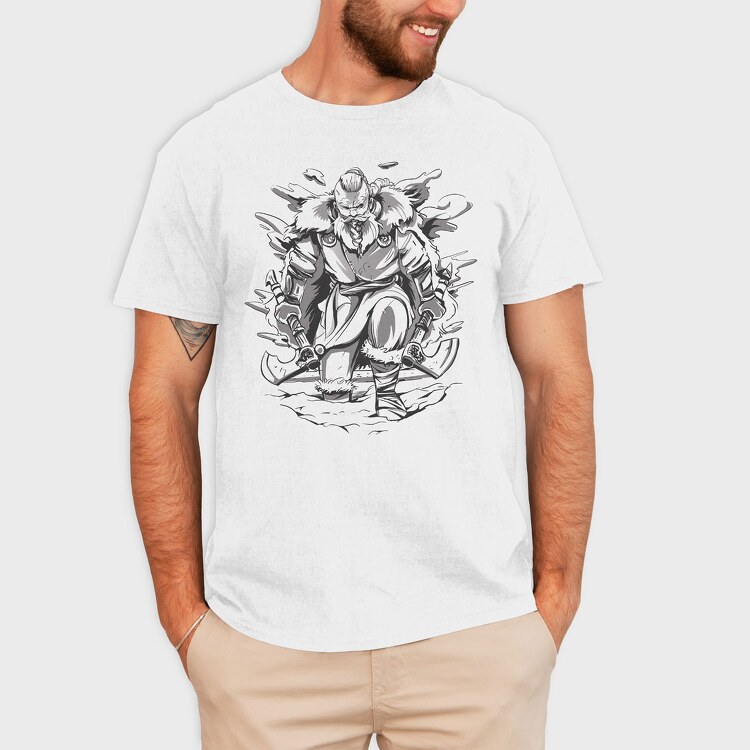 Viking Axes, Tricou Barbati (Unisex)