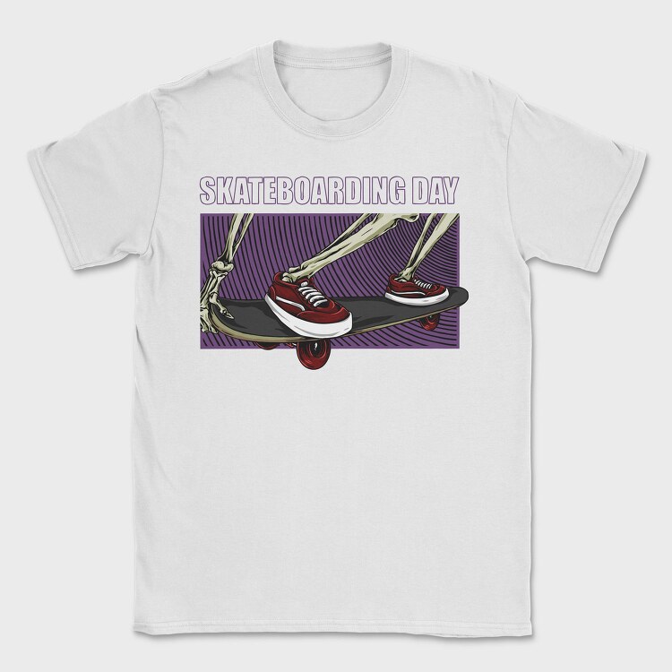 Skateboarding Day, Tricou Barbati (Unisex)