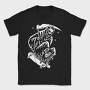 Skateboard Grim Reaper 1, Tricou Barbati (Unisex)
