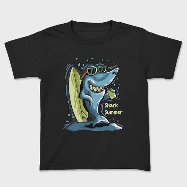 Shark Summer Surf, Tricou Copii