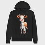 Allguer Cow, Hanorac Oversize Barbati (Unisex)
