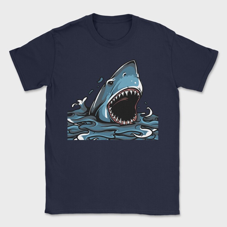 Shark Attack Splash, Tricou Barbati (Unisex)