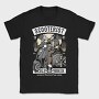 Scooter Biker Skull, Tricou Barbati (Unisex)