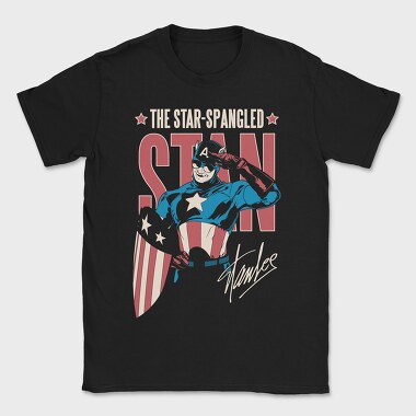 Star Spangled Salute, Tricou Barbati (Unisex)