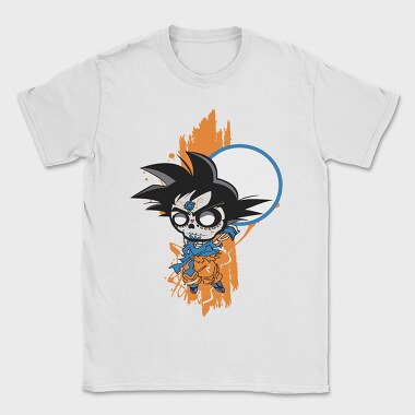Sugar Skull Goku, Tricou Barbati (Unisex)