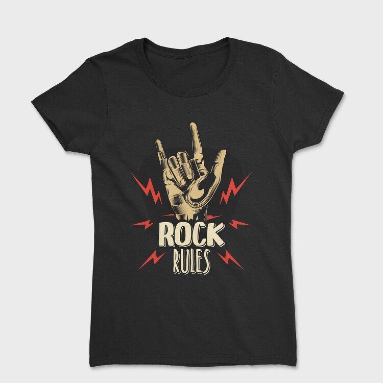 Rock On Rules, Tricou Femei
