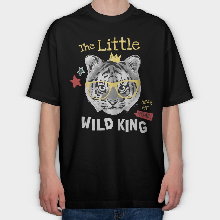 Tiger King Vibes, Tricou Oversize Barbati (Unisex)