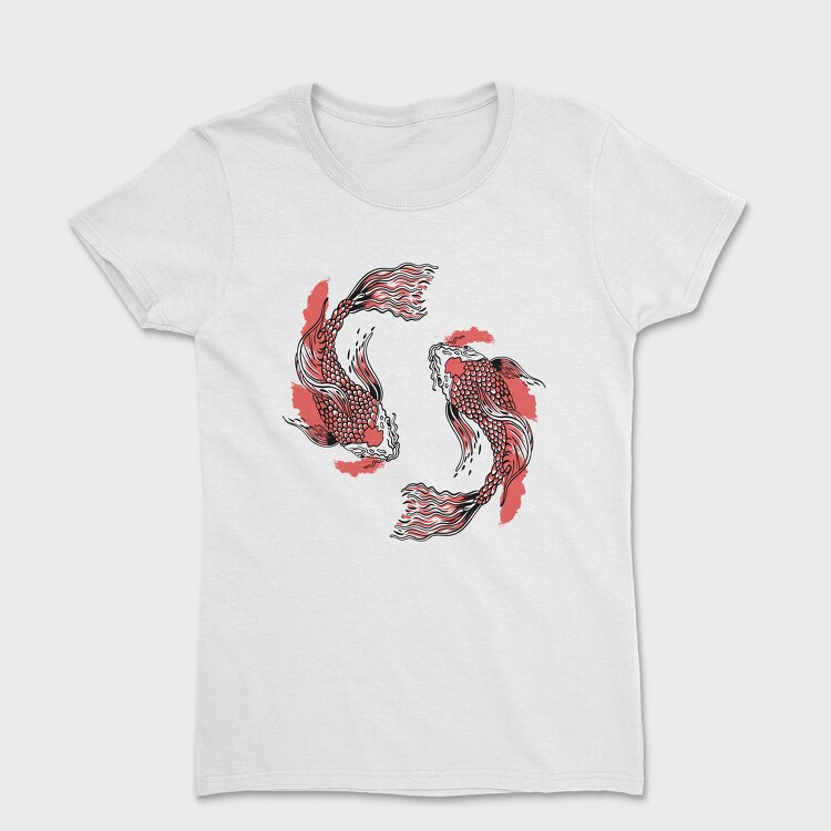 Fish Koi, Tricou Femei