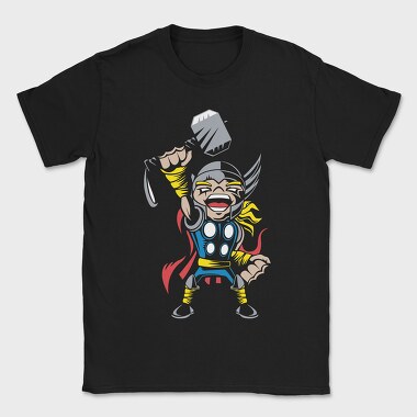 Thor Hammer Punch, Tricou Barbati (Unisex)