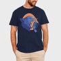 Cat Scream Mic, Tricou Barbati (Unisex)