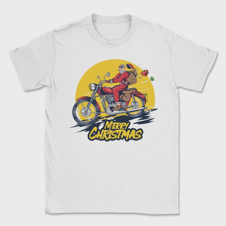 Santas Ride, Tricou Barbati (Unisex)