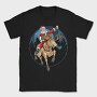 Santa Moose Ride, Tricou Barbati (Unisex)